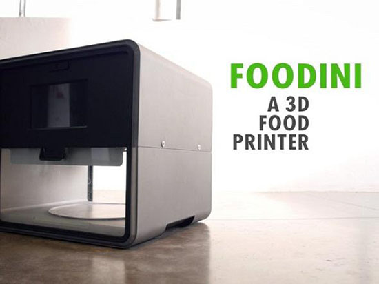 A 3D Printer That Prints Edible Food