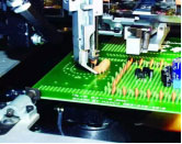 How AUTO Insertion Machine axial component insertion Head works for PCBA